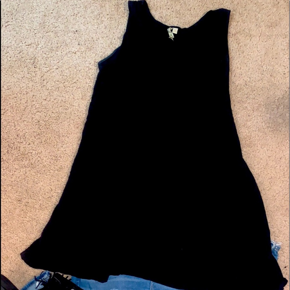 Black summer dress